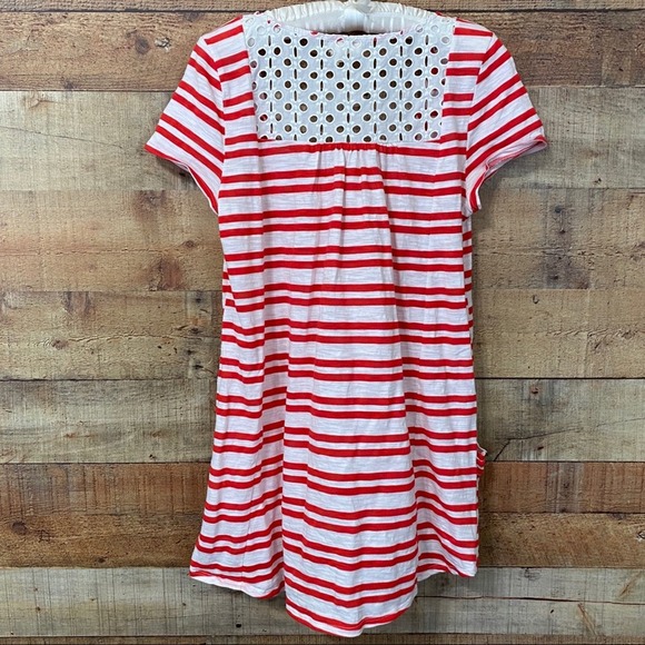 Meadow Rue Marin Striped Top Red & White Size Large - Picture 8 of 13